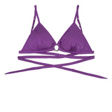 Carly Purple Bikini Top | ملابس سباحة نسائية
