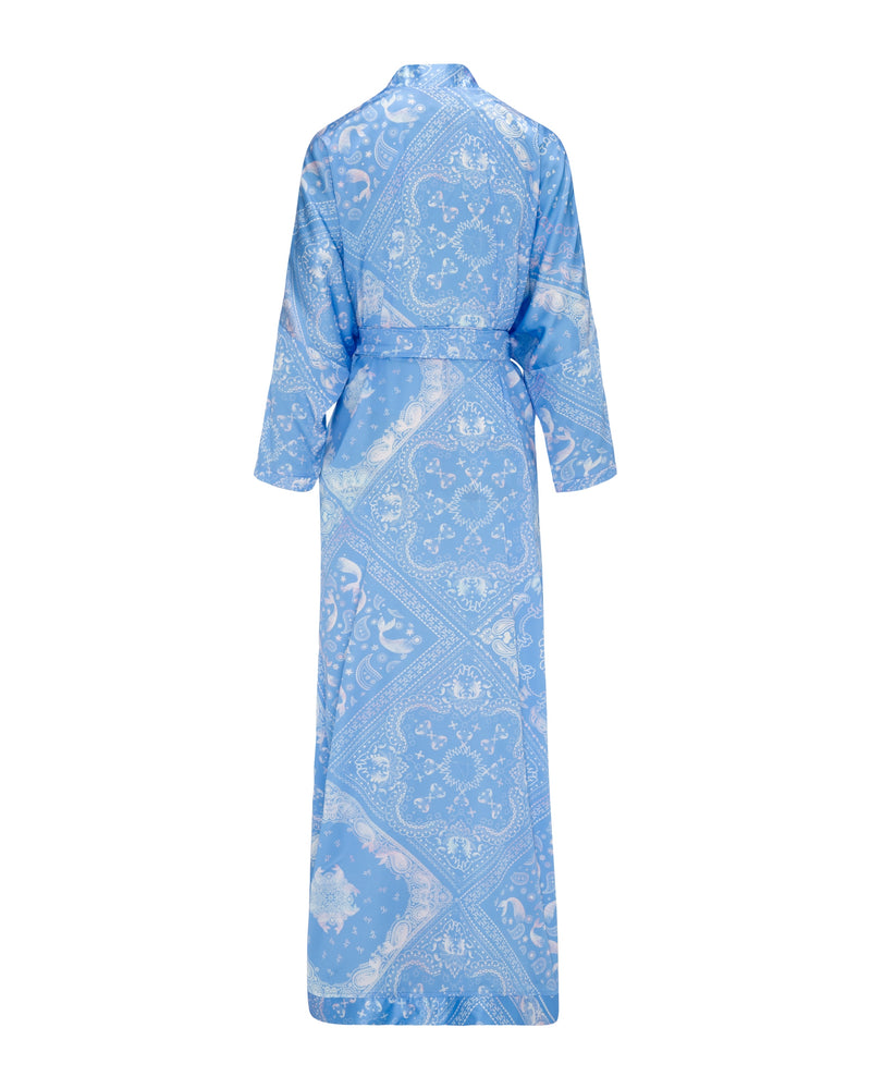 Dress Cardigan Astro Bandana Blue Capricorn / فستان نسائي Cardigan