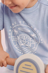 Kids' T-Shirt Carnet de Voyage - Blue | تي شيرت