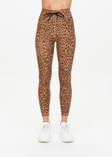 Leopard Print 25in Midi Pant