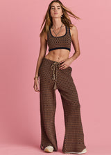 The Upside Crossroad Alma Knit Crop Top Geo - Elegant Comfort