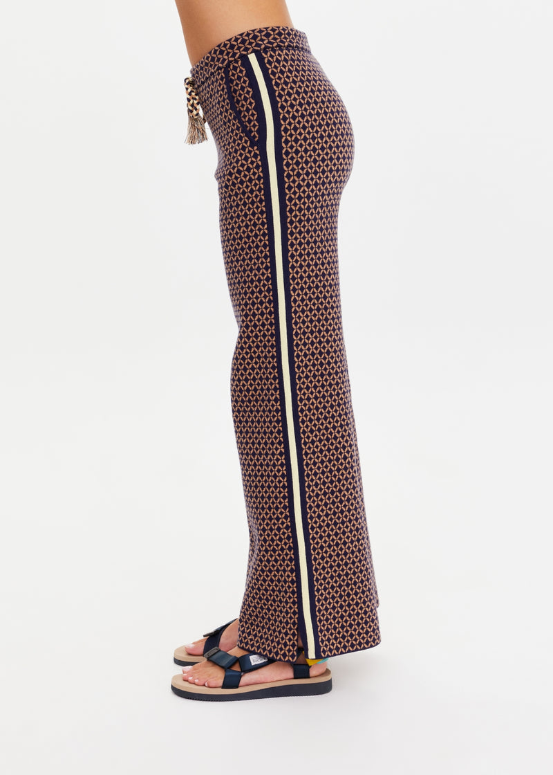 The Upside Crossroad Juniper Knit Pant - Geo Organic Cotton