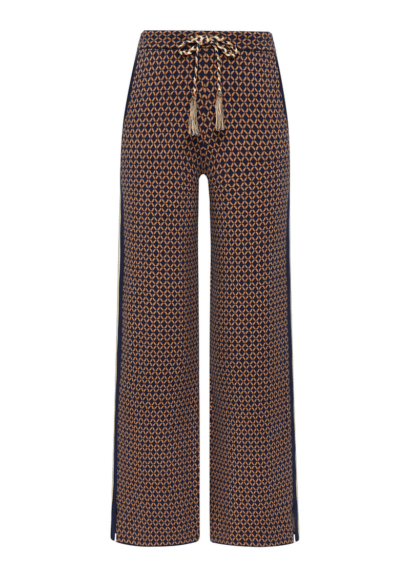 The Upside Crossroad Juniper Knit Pant - Geo Organic Cotton