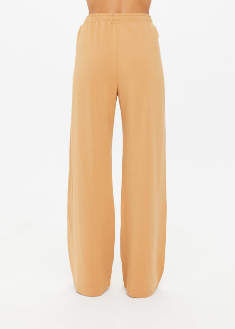 THE UPSIDE Women's Le Sport Marnie Ochre Wide Leg Pant - Comfortable Stylish Activewear