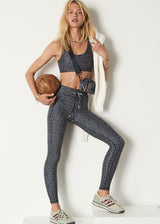 The UPSIDE Starlet 28-inch Leggings: Recycled Super Soft, Starry Night Activewear Pants