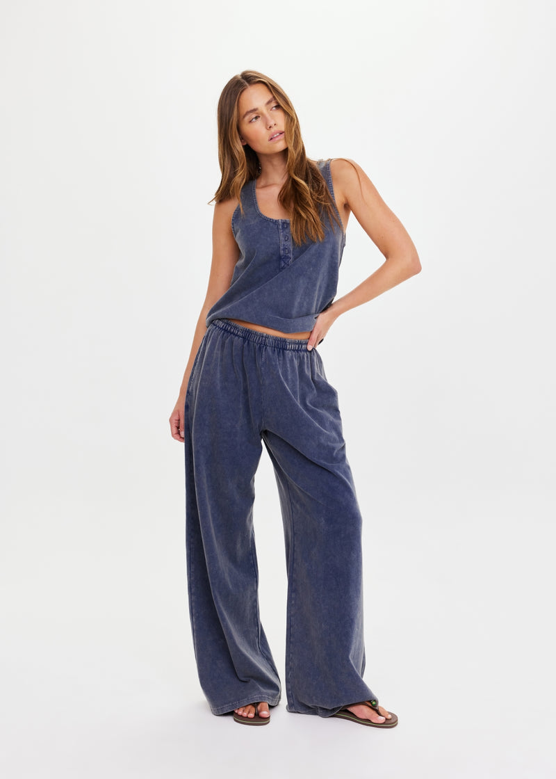 THE UPSIDE Women's Soho Tokio Wide Leg Recycled Cotton Denim Pant