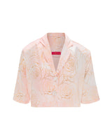 Shirt Alba Astrology Roses Gradient Lace Detail | بلوزة نسائية Alba