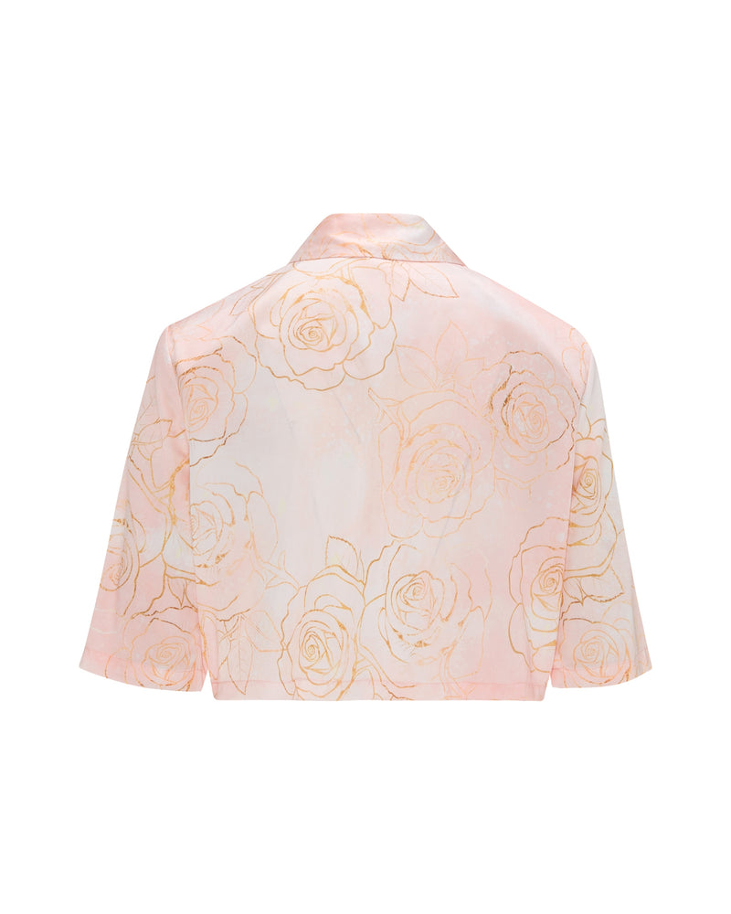 Shirt Alba Astrology Roses Gradient Lace Detail | بلوزة نسائية Alba