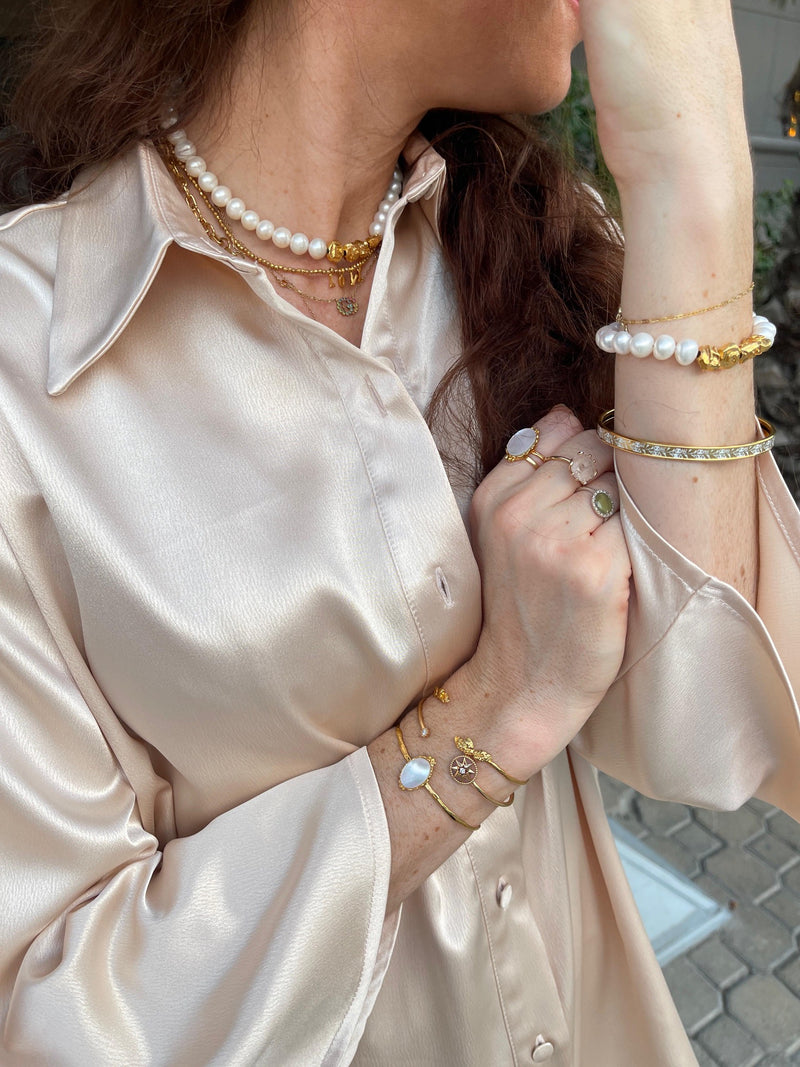 Shirt Louise Gold | بلوزة نسائية