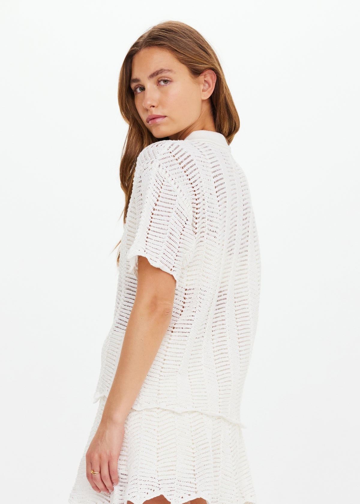 AGNI AMAYAH KNIT SHIRT | بلوزة نسائية Agni Amayah - Maison Clad