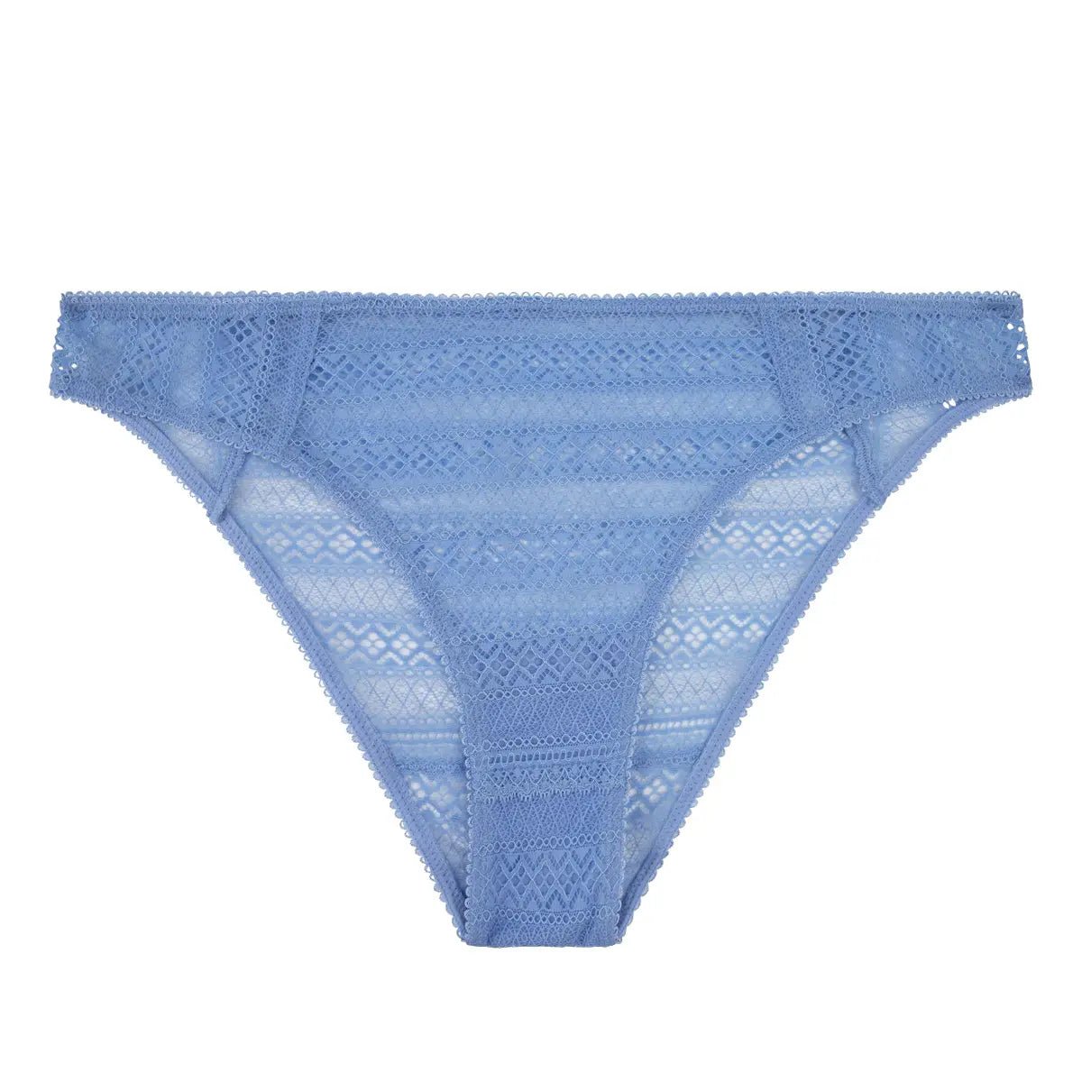 Avril Blue Briefs | الملابس الداخلية الدانتيل - Maison Clad