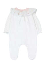 Baby Pyjama - White | بيجامة - Maison Clad
