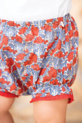 Baby Shorts Bloomer - Coquelicot | سروال قصير - Maison Clad