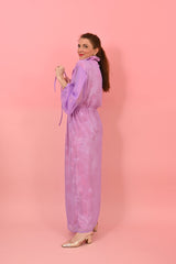 Bayt Dress Lilac Tie and Dye| فستان نسائي - Maison Clad