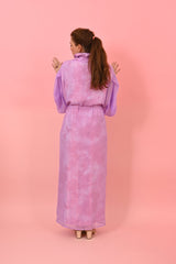 Bayt Dress Lilac Tie and Dye| فستان نسائي - Maison Clad