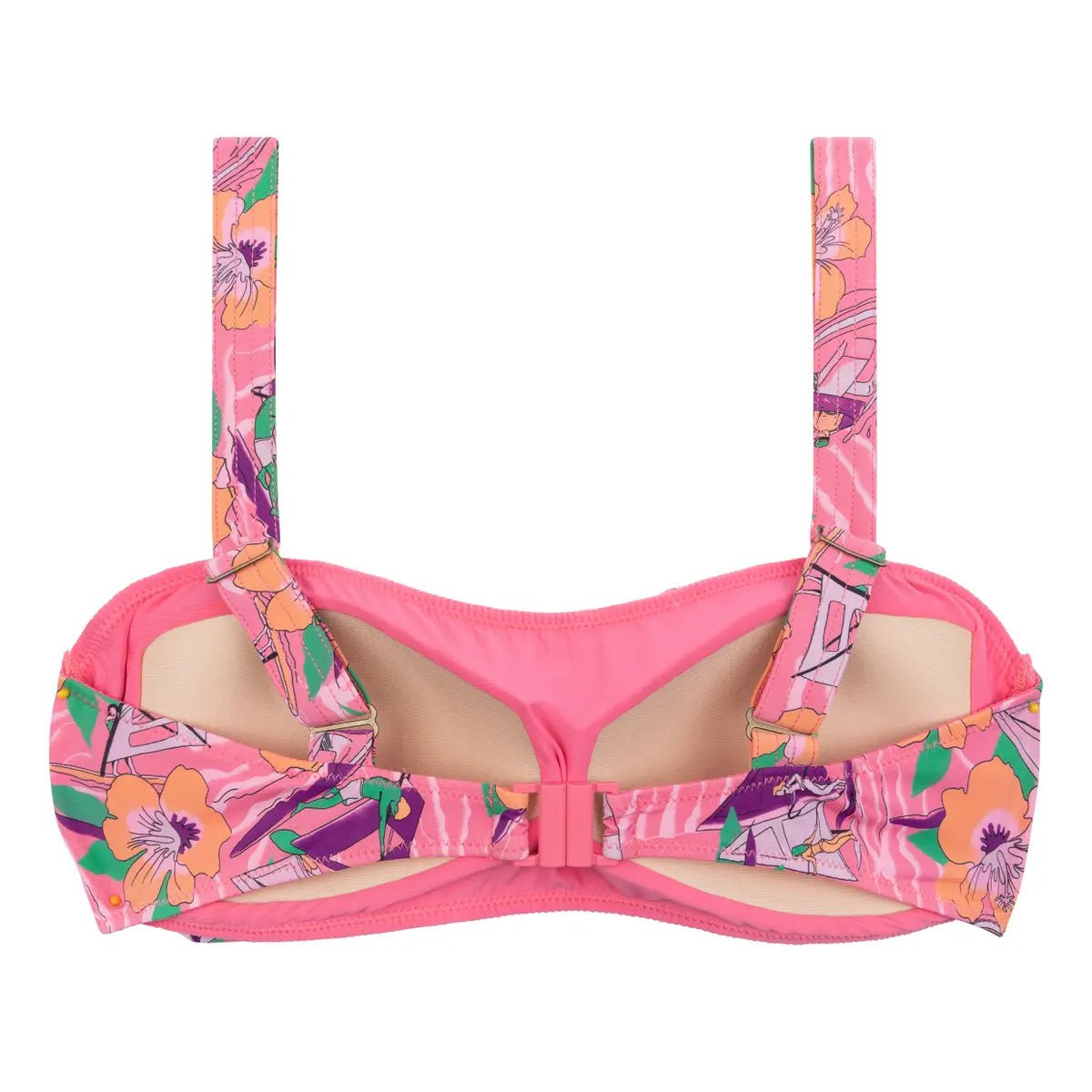 Bondi Pink Bikini Top | ملابس سباحة نسائية - Maison Clad