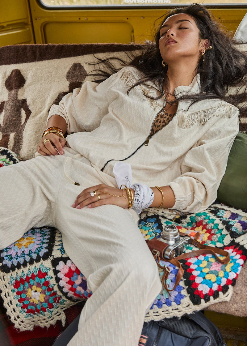 Bow N Arrow Flare trouser| سروال Bow N Arrow - Maison Clad