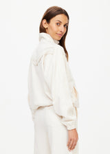 Bow N Arrow Zip Jacket | بلوزة نسائية Bow N Arrow Zip Jacket - Maison Clad
