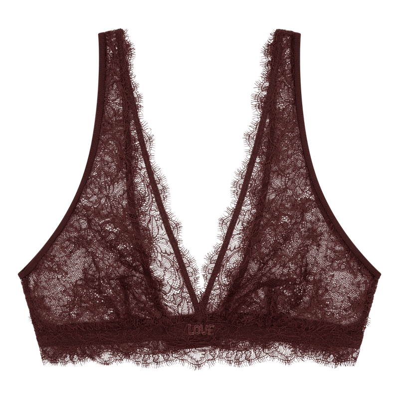 Bra Cherie Dark brown - Cherie Dark brown صدرية - Maison Clad