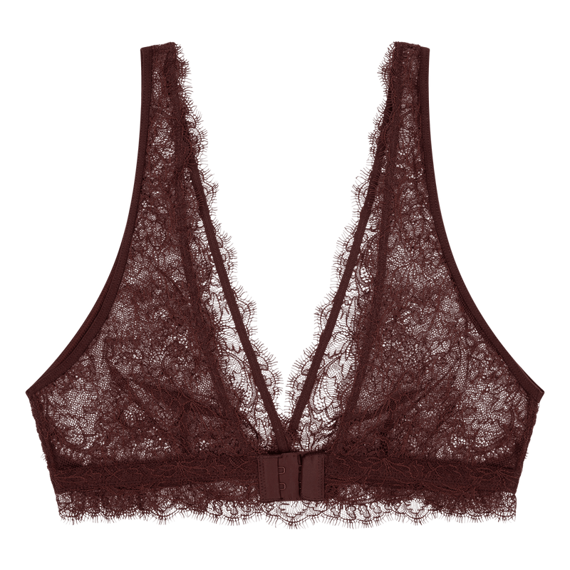 Bra Cherie Dark brown - Cherie Dark brown صدرية - Maison Clad