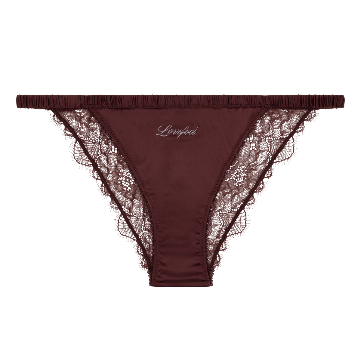 Brief Wild Rose Dark brown سروال النساء - Maison Clad