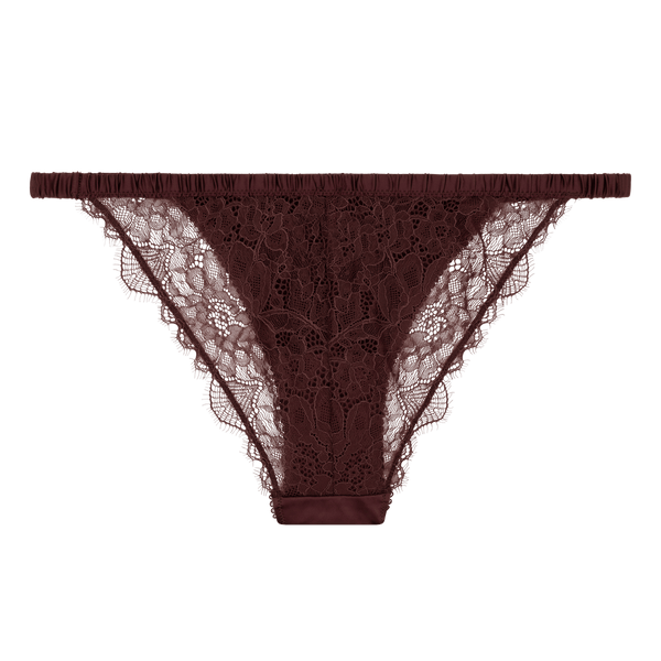 Brief Wild Rose Dark brown سروال النساء - Maison Clad