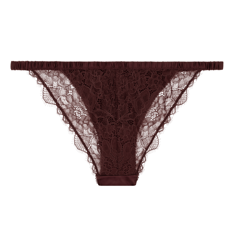 Brief Wild Rose Dark brown سروال النساء - Maison Clad