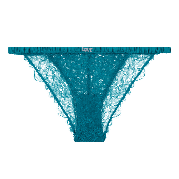 Brief Wild Rose Teal سروال النساء - Maison Clad