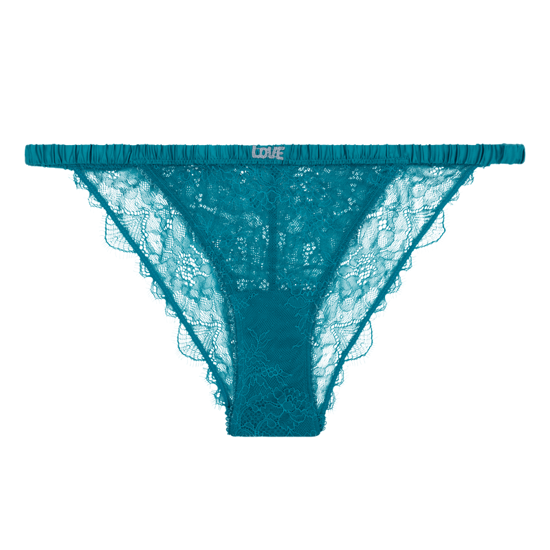 Brief Wild Rose Teal سروال النساء - Maison Clad