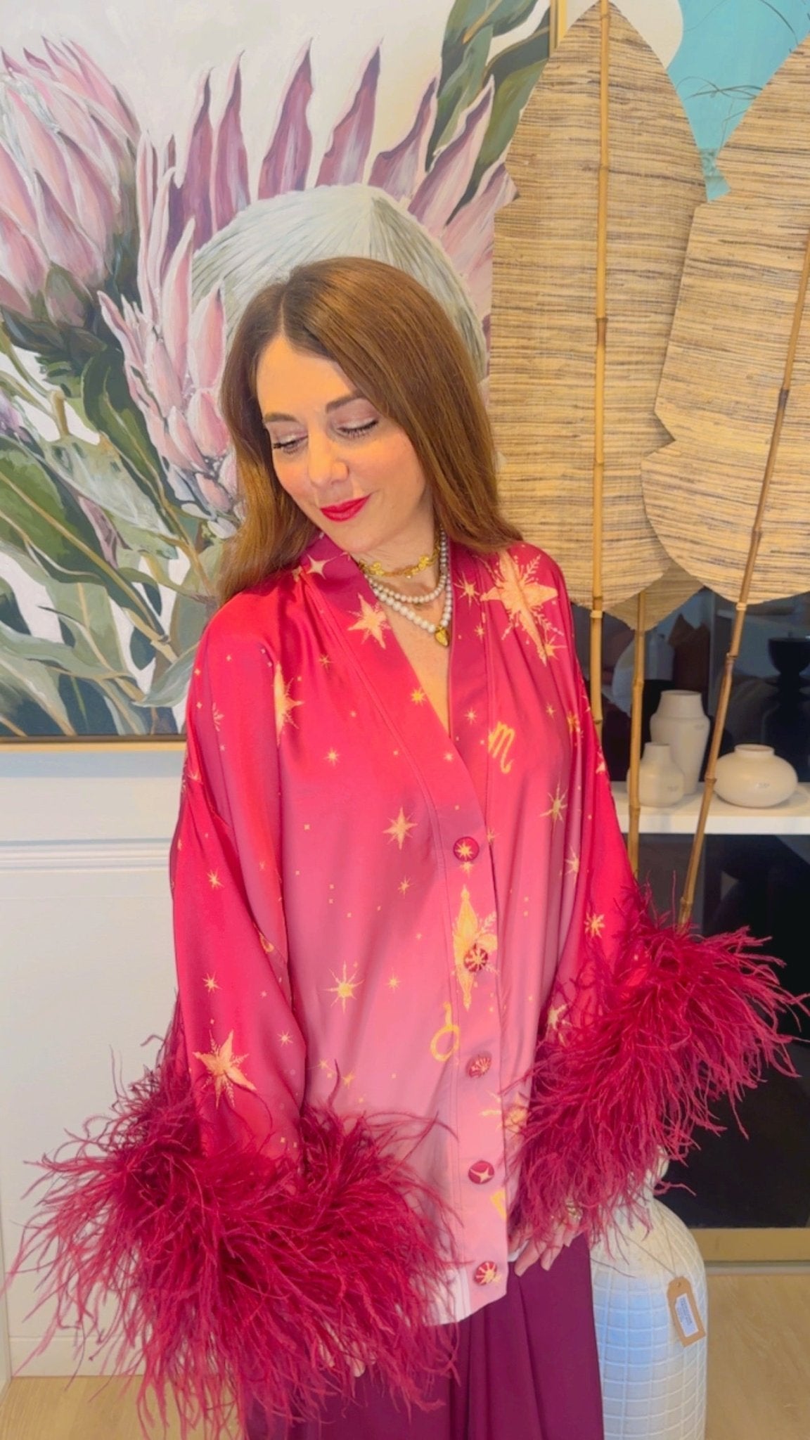 Cardigan Marley Plumage Aspen Astro | بلوزة نسائية Marley Plumage - Maison Clad