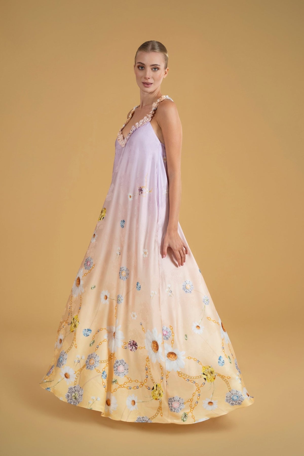 Daisy Cross Back Dress |فستان Daisy - Maison Clad