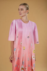 Daisy Pleated Dress l |فستان Daisy - Maison Clad