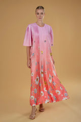 Daisy Pleated Dress l |فستان Daisy - Maison Clad