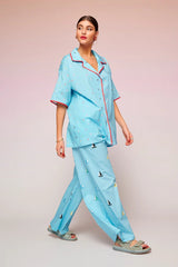 Dorita Shirt (Boats) | قميص نسائي - Maison Clad