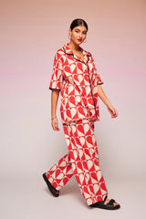 Dorita Shirt (Hearts) | قميص نسائي - Maison Clad