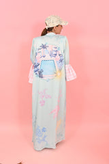 Dress Cara Ruffly Pool Light Green | فستان نسائي - Maison Clad