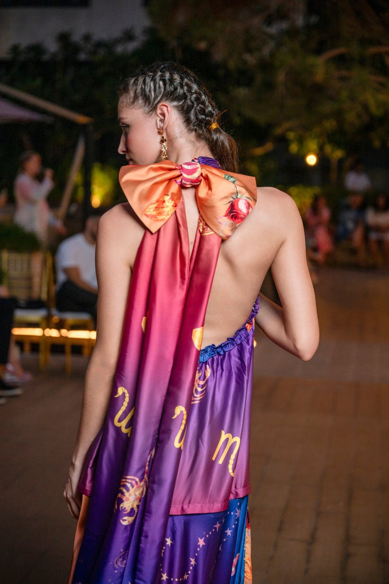 Dress Carlota Astro Scorpio/ فستان نسائي Carlota - Maison Clad