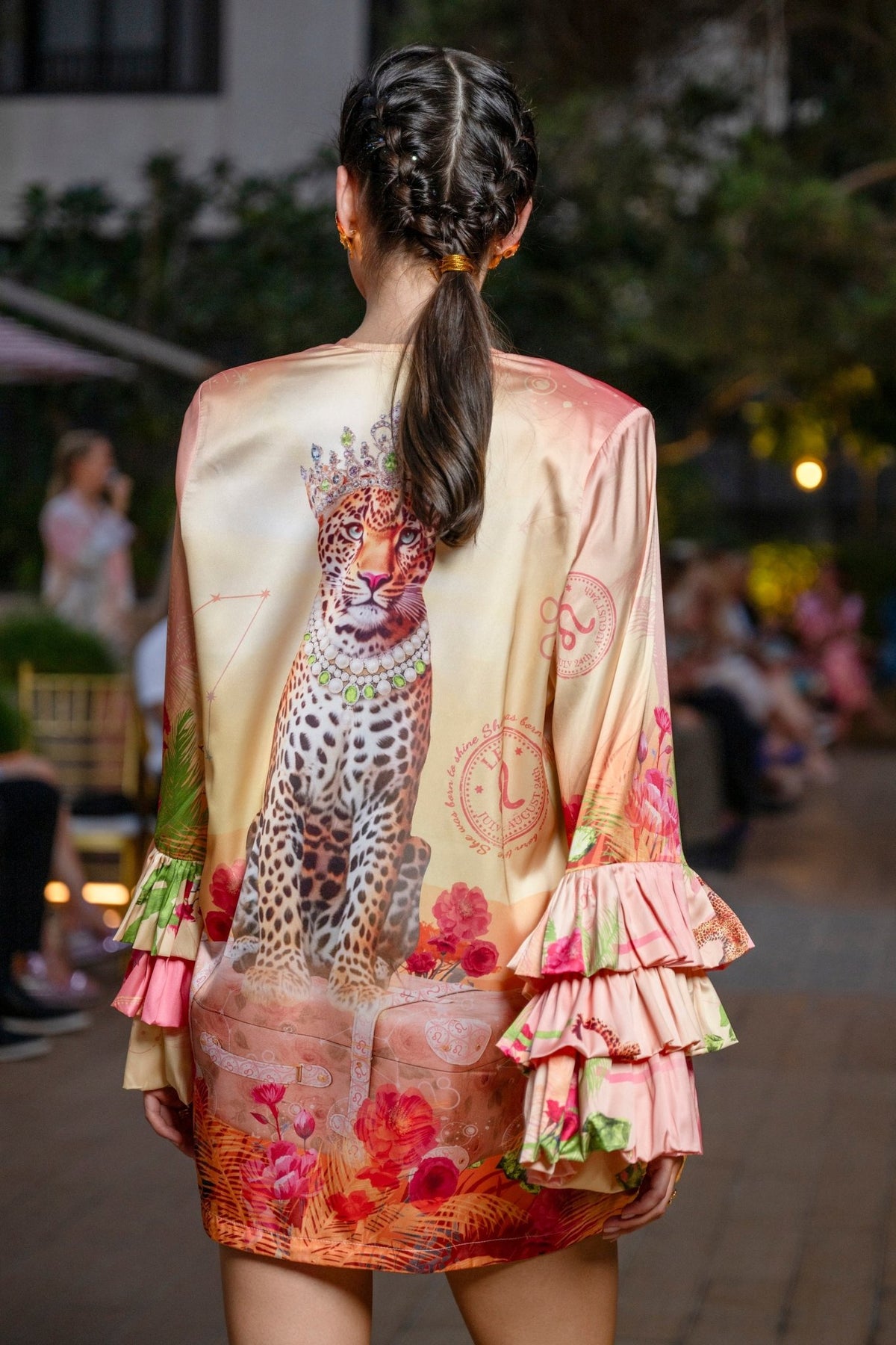 Dress Castagnette Leo / فستان نسائي Castagnette - Maison Clad