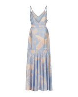 Dress Charles Peacock Blue / فستان نسائي Charles - Maison Clad