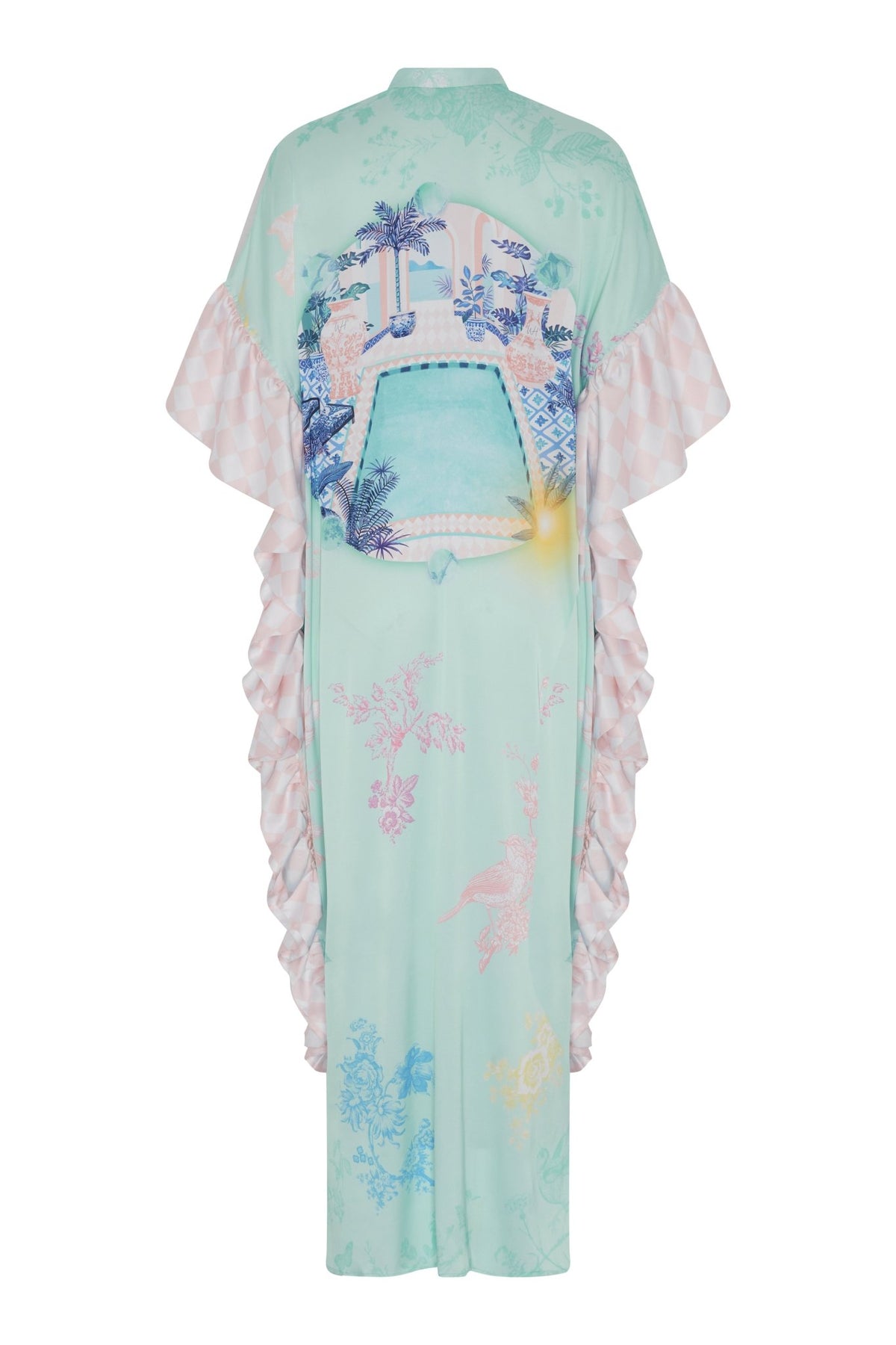 Dress Fridana Pool Light Green | فستان نسائي - Maison Clad