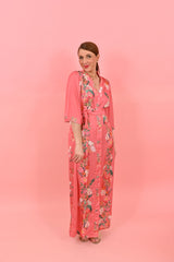 Dress Jeannette Coral |فستان Jeannette - Maison Clad