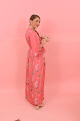 Dress Jeannette Coral |فستان Jeannette - Maison Clad