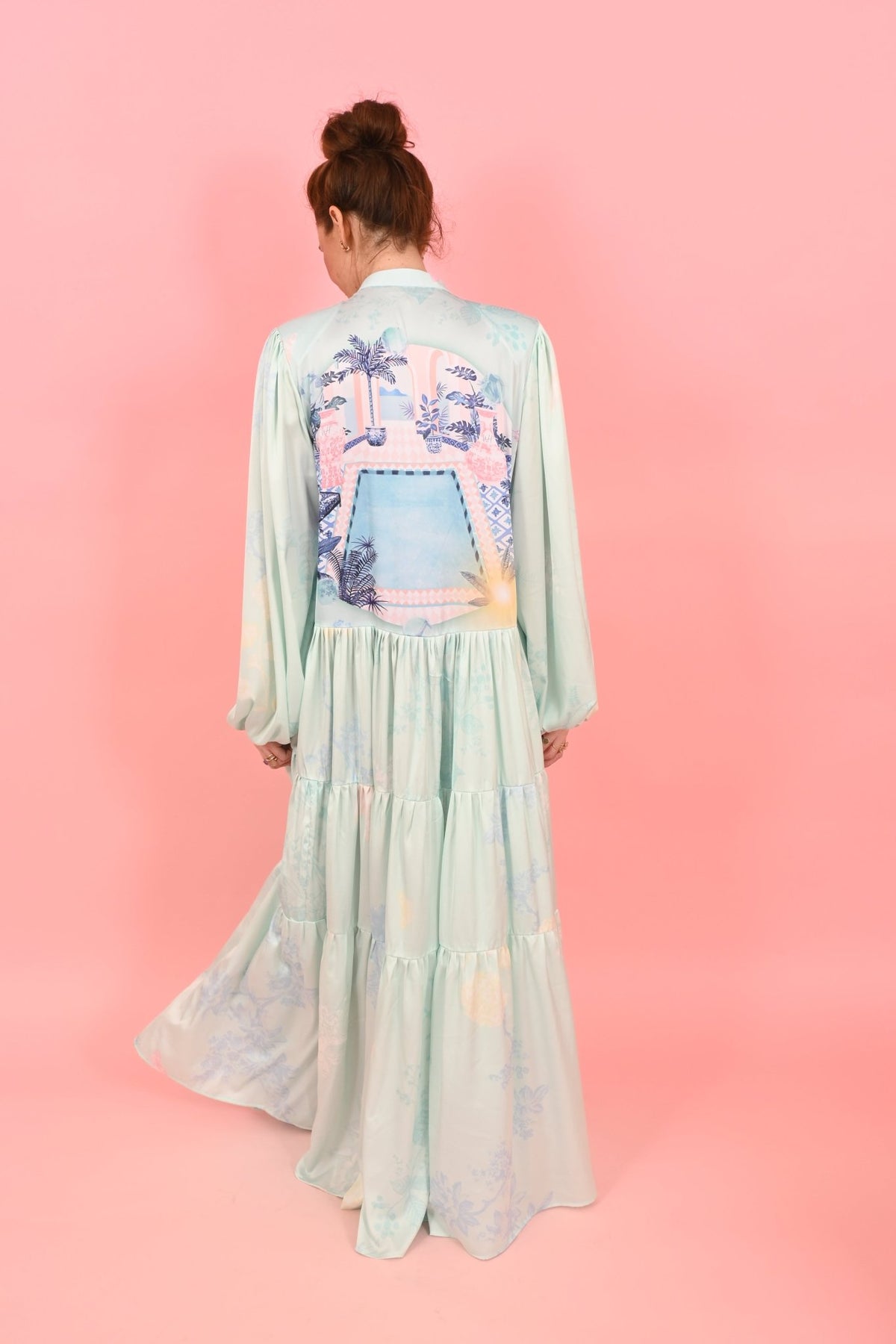 Dress Mirage Pool Pattern | فستان نسائي - Maison Clad