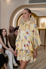 Dress Plum Daisy / فستان Plum Daisy - Maison Clad