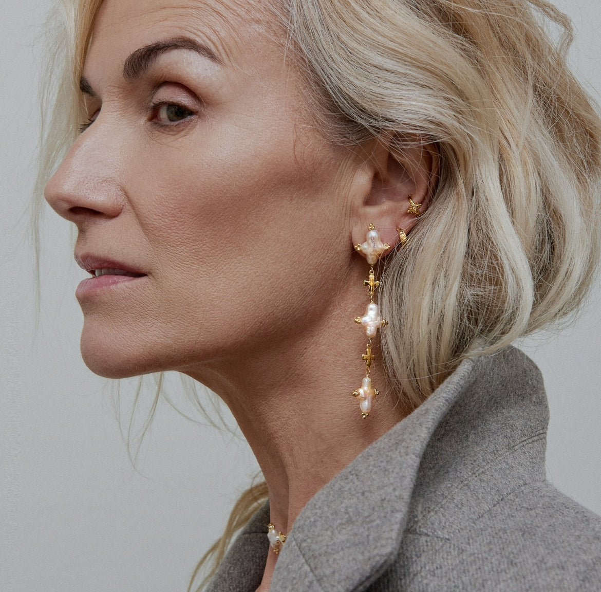 Earring Hellenica - Hellenica أقراط - Maison Clad