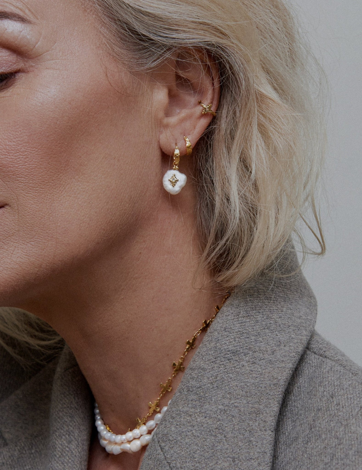 Earring Nerida - أقراط - Maison Clad