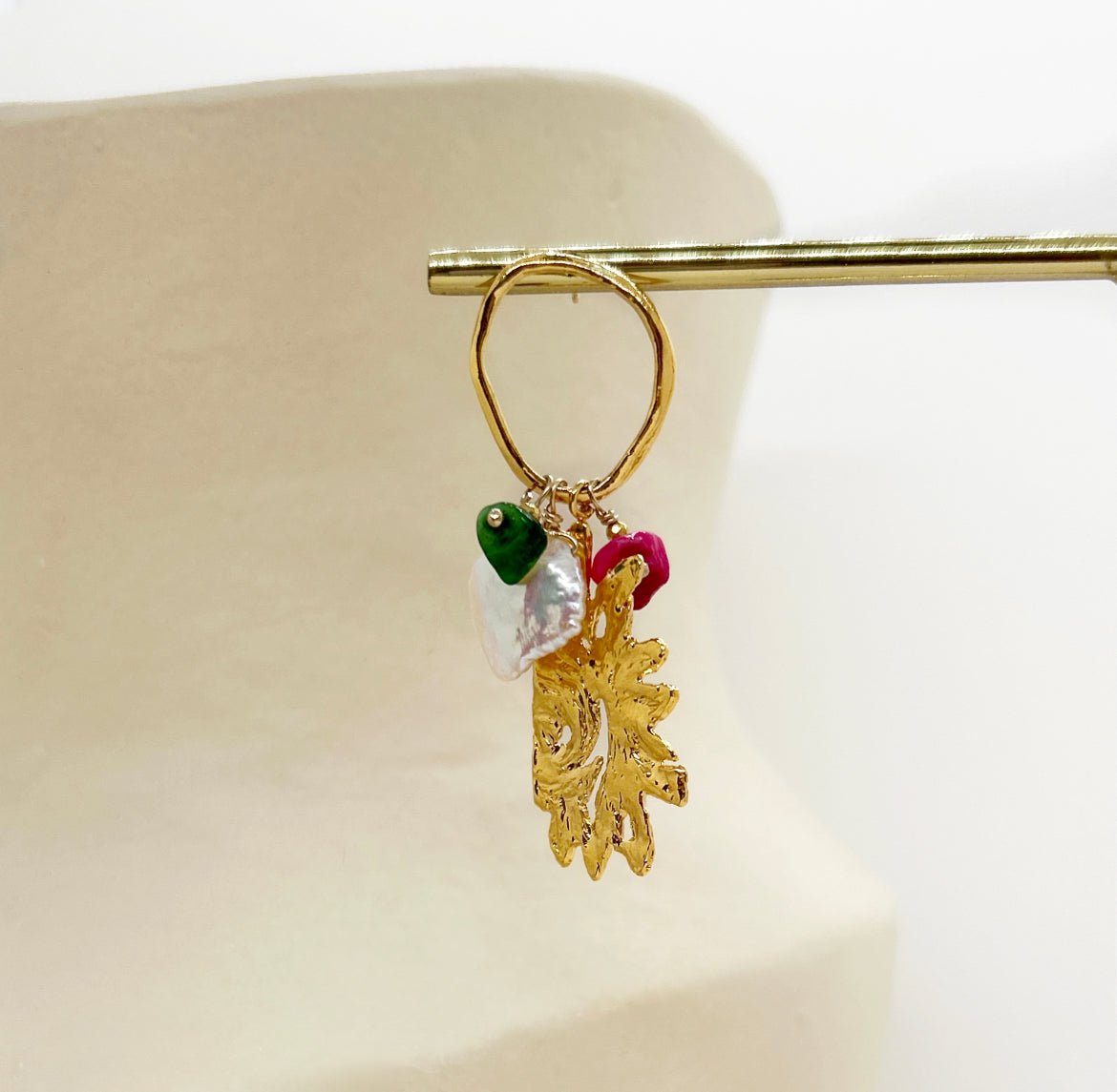 Earring Sarayi Small - Sarayi Small أقراط - Maison Clad