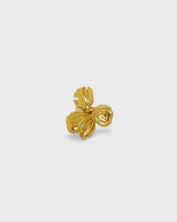 Elise Tsikis Paris Myli Handcrafted 24K Gold Floral Earcuff