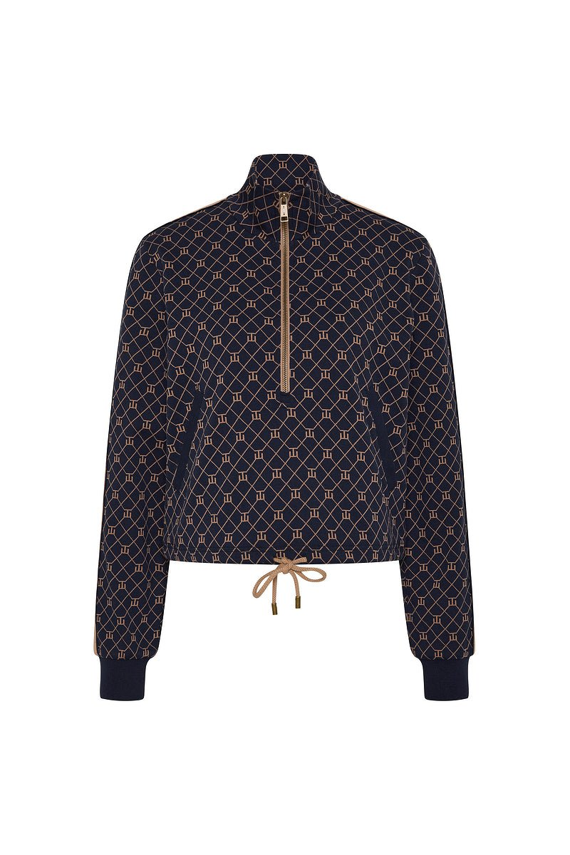 EZRA MORGAN QUARTER ZIP | بلوزة نسائية EZRA MORGAN QUARTER ZIP - Maison Clad