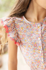 Girls Jumpsuit Jardin d'été | بذلة - Maison Clad